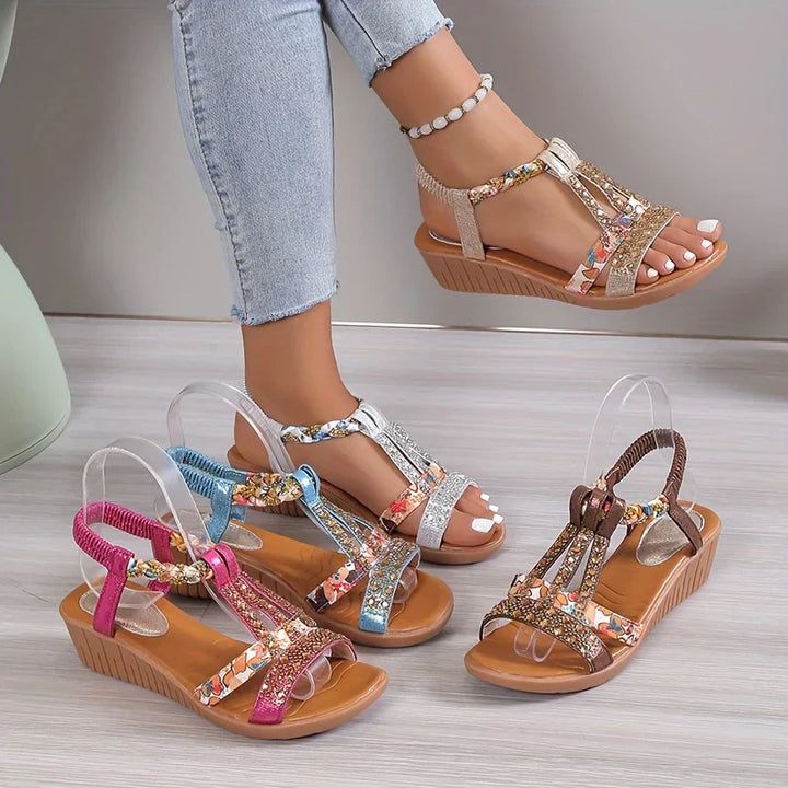 Rihanna's Comfortable Sandals and Non-slip