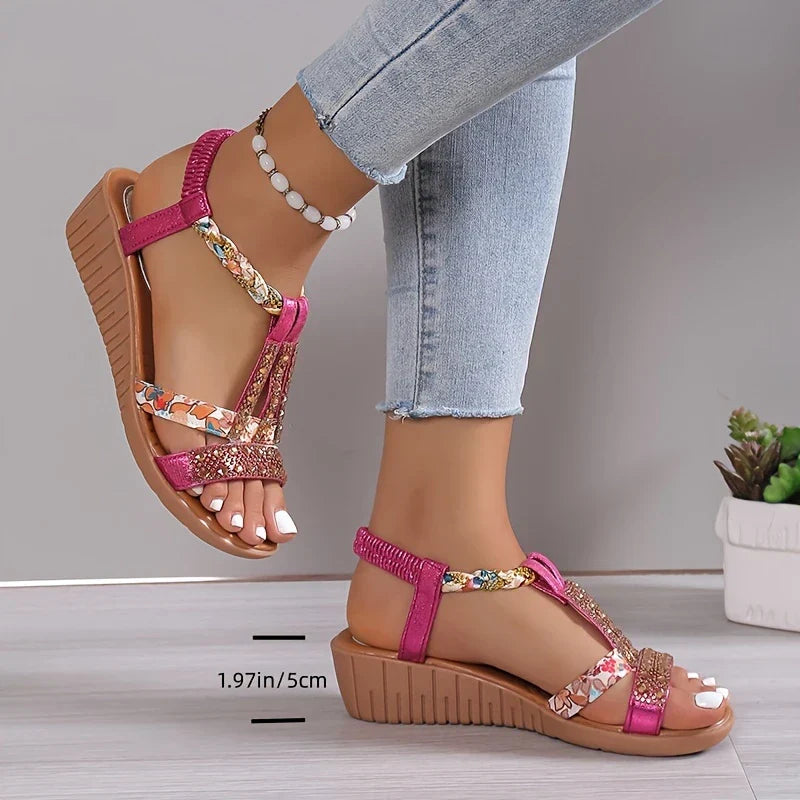 Rihanna's Comfortable Sandals and Non-slip
