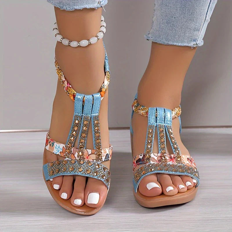 Rihanna's Comfortable Sandals and Non-slip