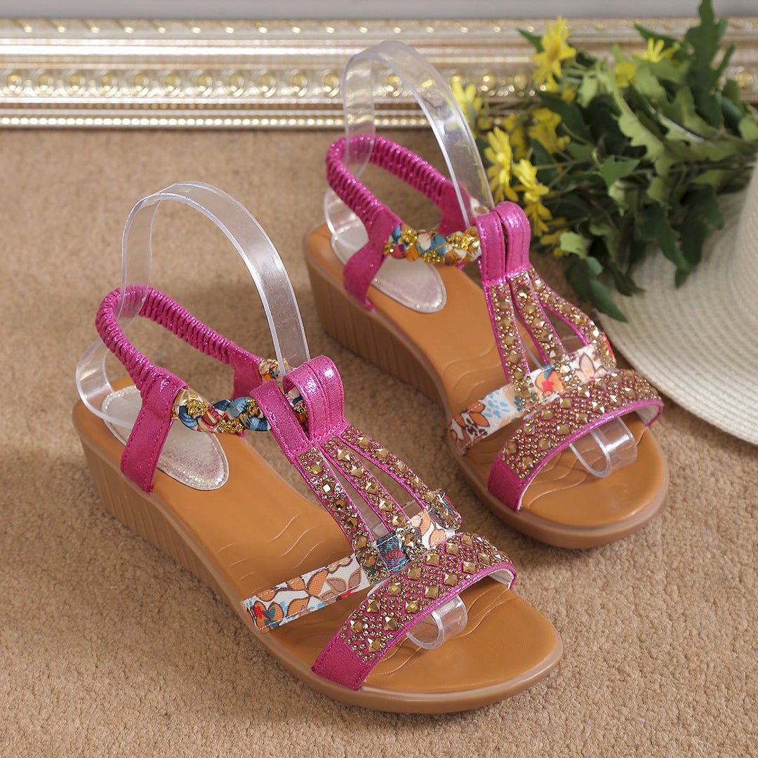 Rihanna's Comfortable Sandals and Non-slip