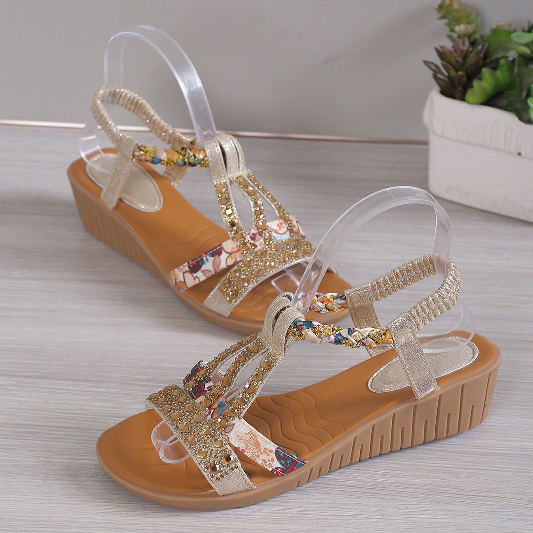 Rihanna's Comfortable Sandals and Non-slip