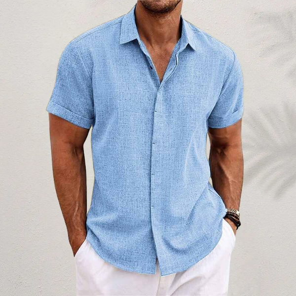 Aleandro| Premium Linen Shirt – Timeless Comfort