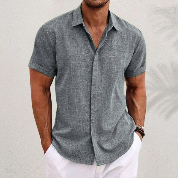 Aleandro| Premium Linen Shirt – Timeless Comfort