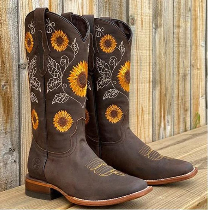 Sunset Bloom Boots