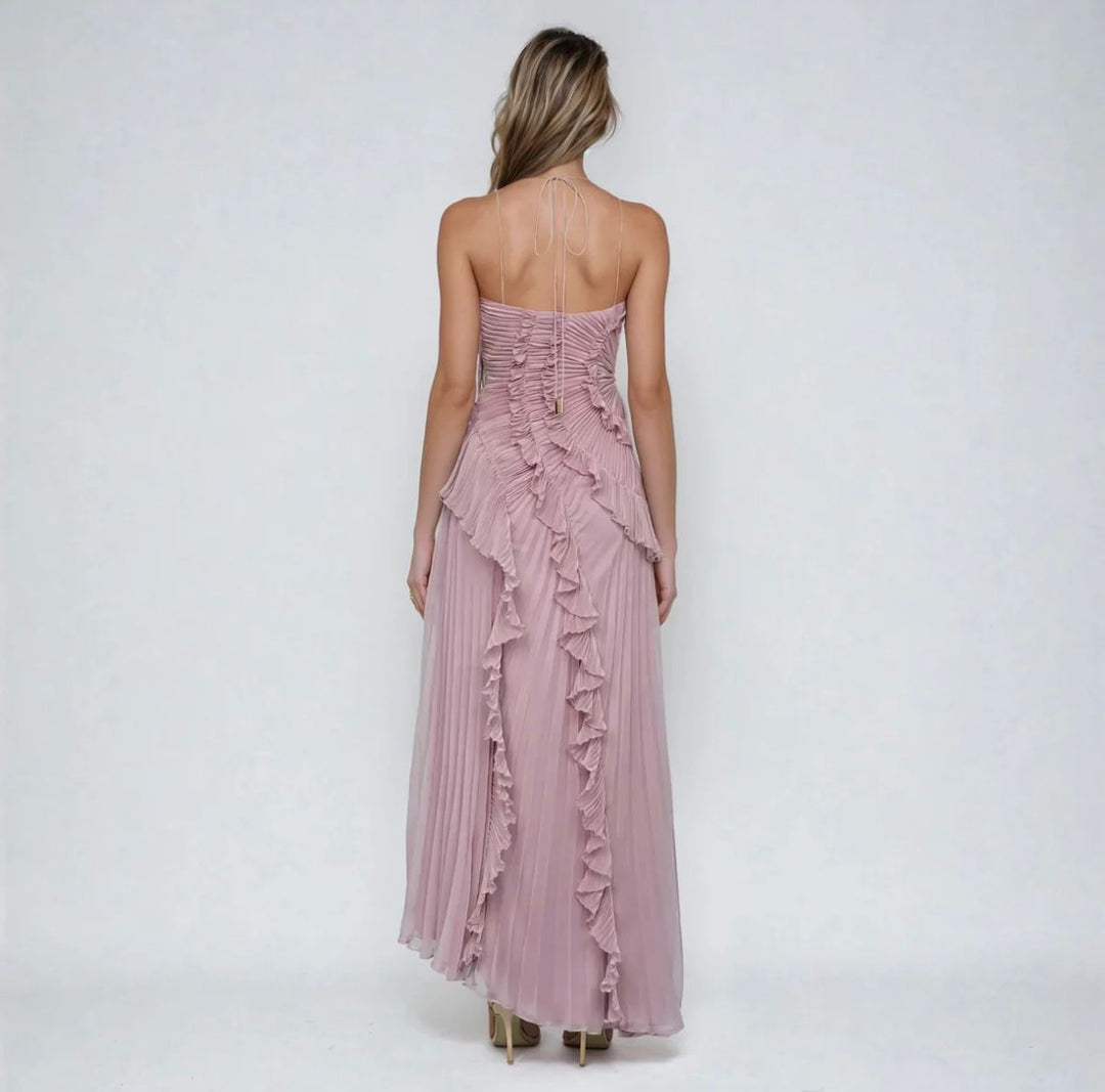 The Aurora – Pleated Romance Dress