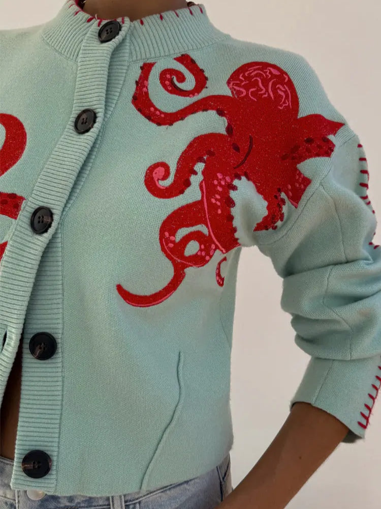 The Amelia Cardigan – Ocean Edition