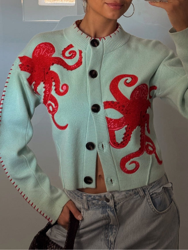 The Amelia Cardigan – Ocean Edition