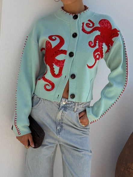 The Amelia Cardigan – Ocean Edition