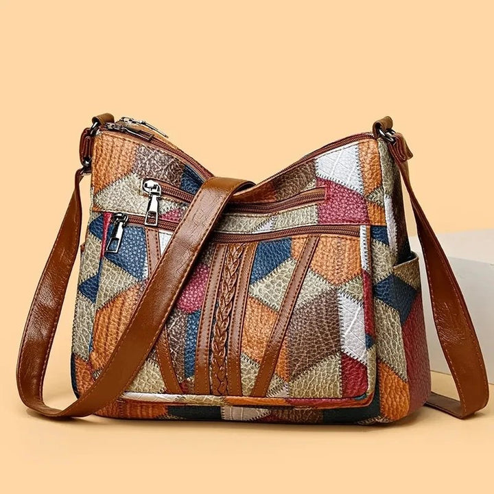Savannah Mosaic Leather Bag